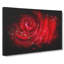 Dewdrops Upon A Red Rose - Wrapped Canvas-56644555