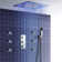 20 Rain Mist LED Ceiling Mount Shower System with Thermostatic Controls Body Jets
