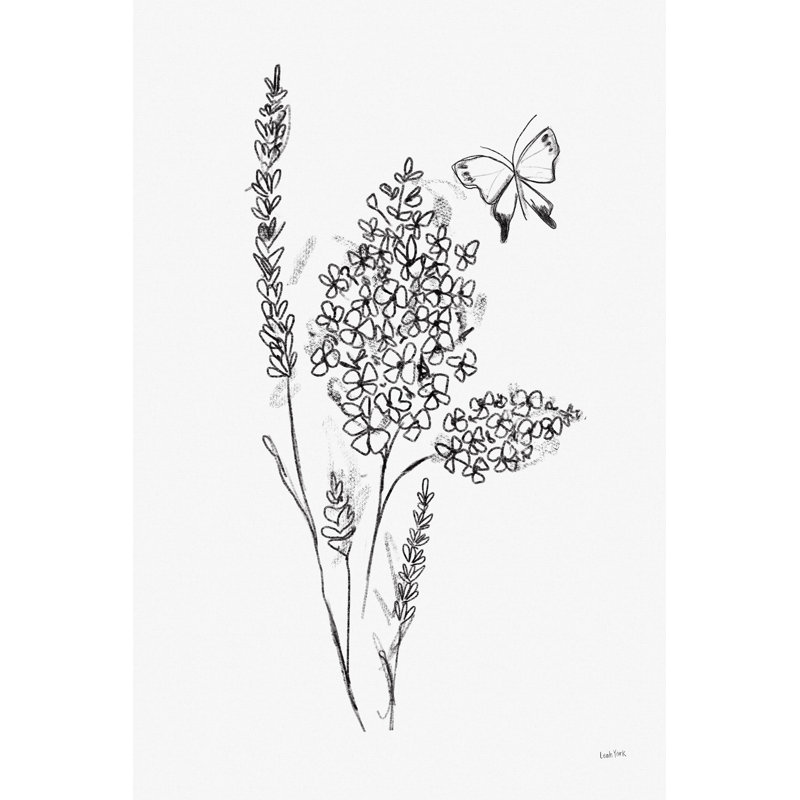 Among Wildflowers I by Leah York - Wrapped Canvas Print, 46cm H x 30cm W x 3.8cm D