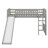 Twin-Size Loft Bed Highlighted By An Exciting Slide