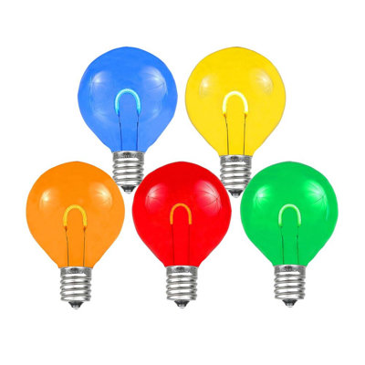 Lymann Outdoor 25 - Bulb 2.25'' Plug-in LED Globe String Light