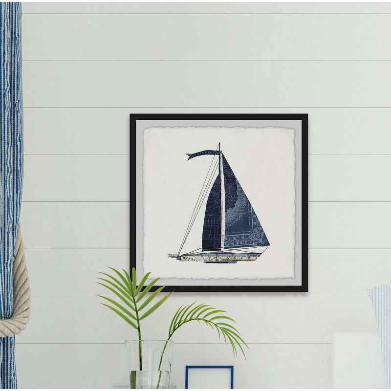 " Set Sail III ", 32" H x 32" W x 1.5" D
