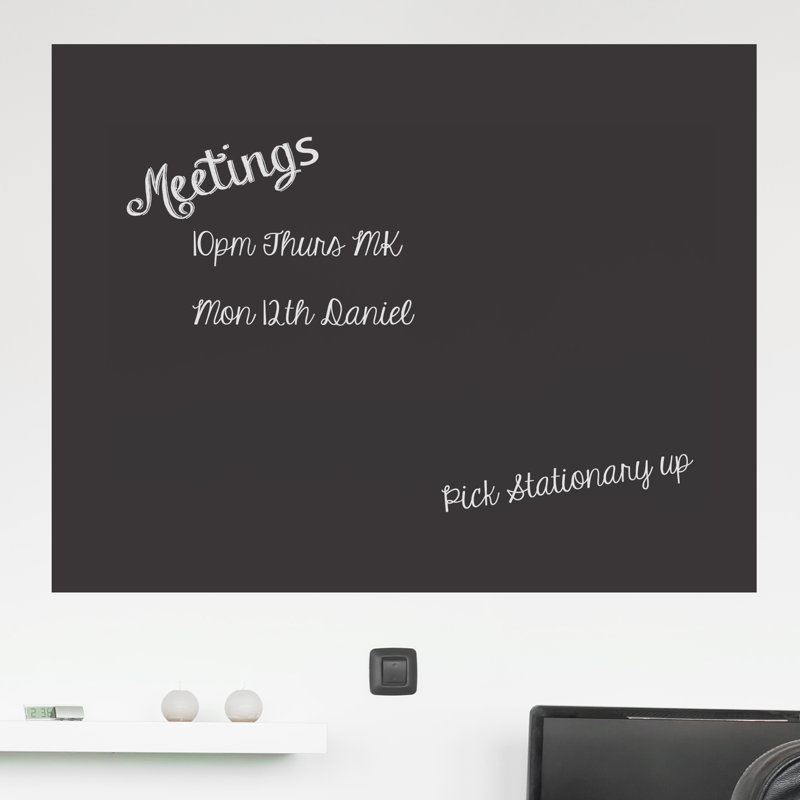 Abstract Chalkboard Decal, 119 cm H x 84 cm W