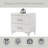 White Finish Nightstand