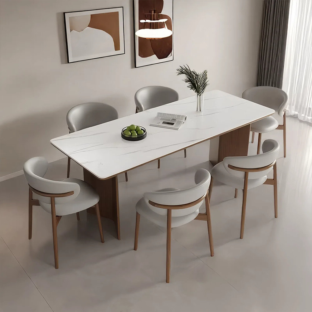 ACMISH Simple design dining table and chair set | Wayfair