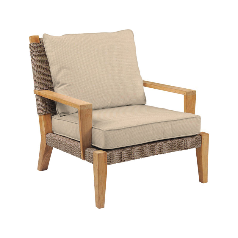 Hadley Outdoor Teak Armchair, Perigold Ishi Beach, Hadley Hemp