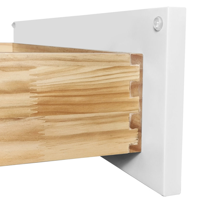 Armoire en bois massif blanc Shaker, 2 portes silencieuses, tablette réglable, rangement multifonctionnel, armoire de cuisine murale avec charnières à fermeture en douceur, 1 tablette pour la lessive, salle de bain, compacte