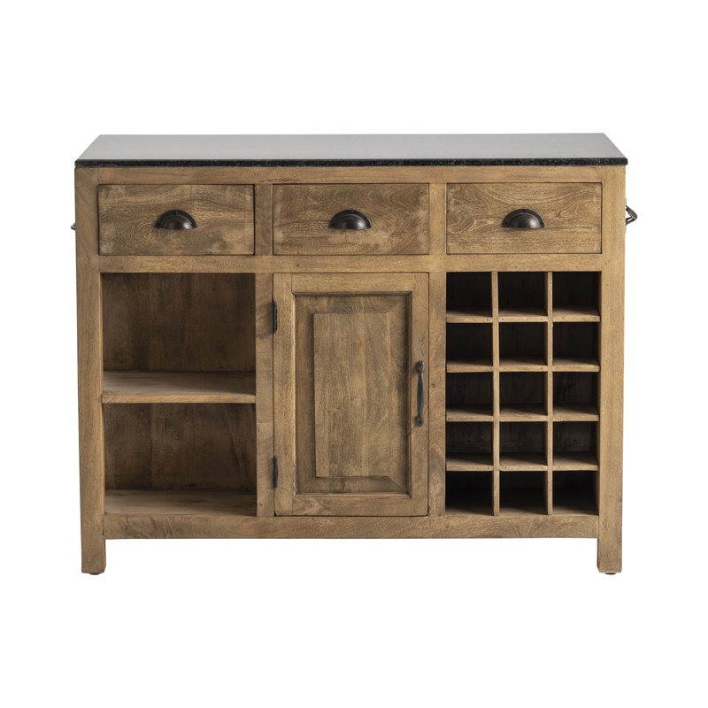 Ston Easton Granite Top Kitchen Island