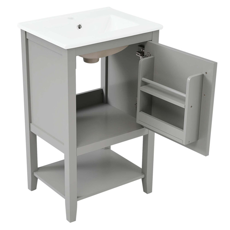 20" Bathroom Vanity With Sink
