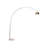 Dillander 75.6'' White Arched Floor Lamp-1652303849