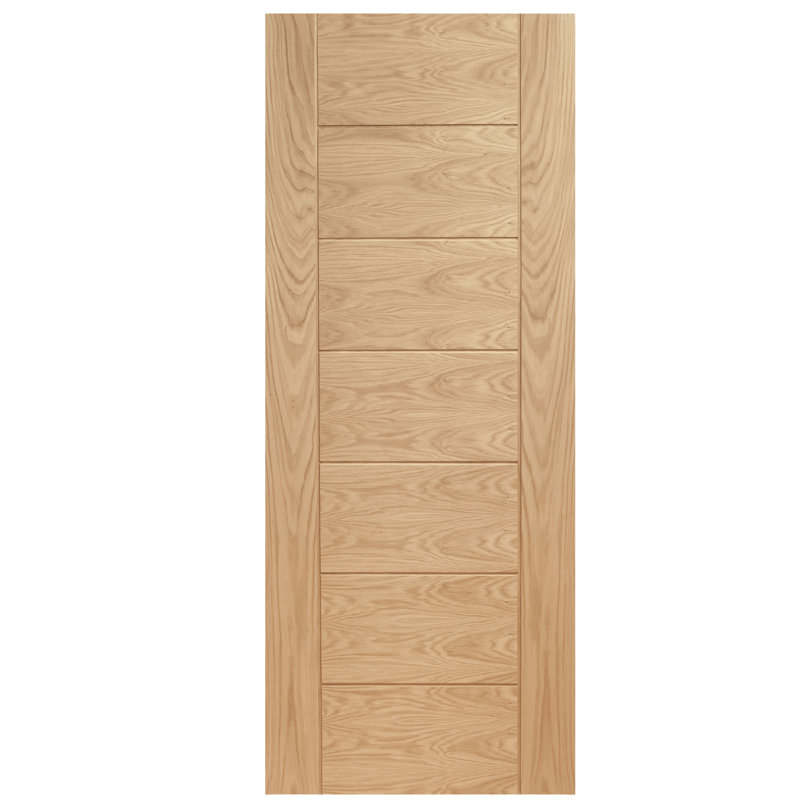 Internal Oak Pre-Finished Palermo, 1981mm H   x 711mm W x 35mm D