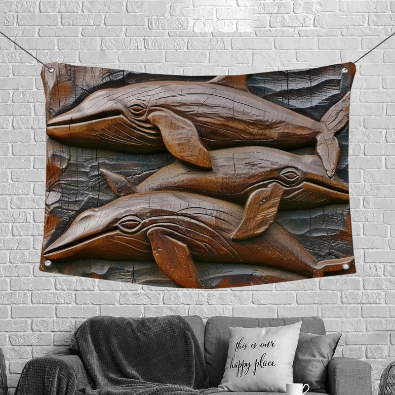 Microfiber Fabric Tapestry, 68" H x 80" W