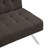 Wood Frame Stainless Leg Futon Sofa bed Convertible Futon Foldable Sofa-94074275