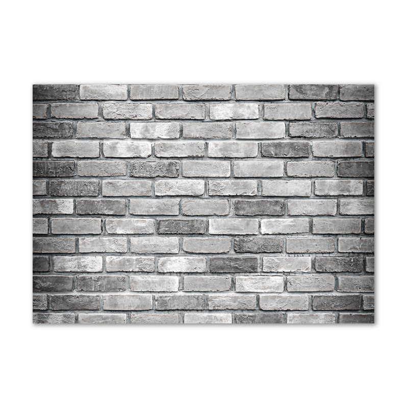 Brick Wall - Wrapped Canvas Print
