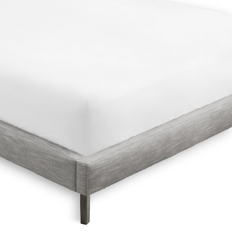 Drap-housse en microfibre de qualité supérieure ultra doux, Drap-housse pour lit double, Blanc