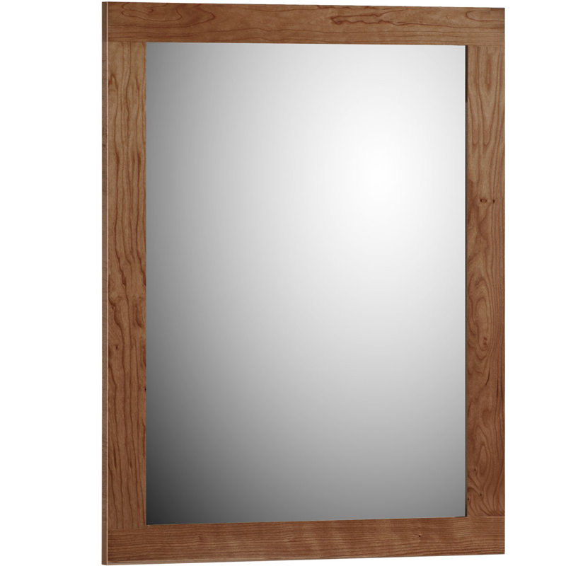 Miroir de salle de bain Lysette, Aulne sombre, l 24 po x H 32 po