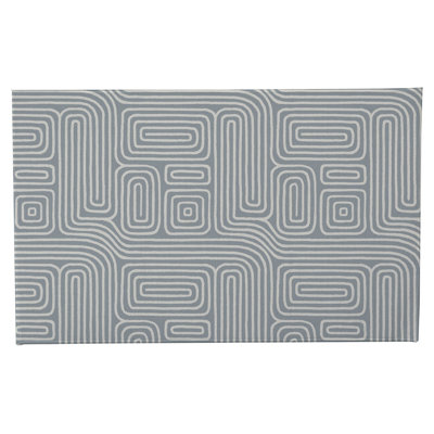 Timeless Walk Absorbent Non-Skid Rectangular Toilet Mat