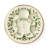 Holiday Gingerbread Man Bread and Butter Plate