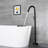 Freestanding Bathtub Faucet With 360 Degree Rotating Spout, Tub Faucet Brass Floor Mount Bathroom Tub Filler-118101377