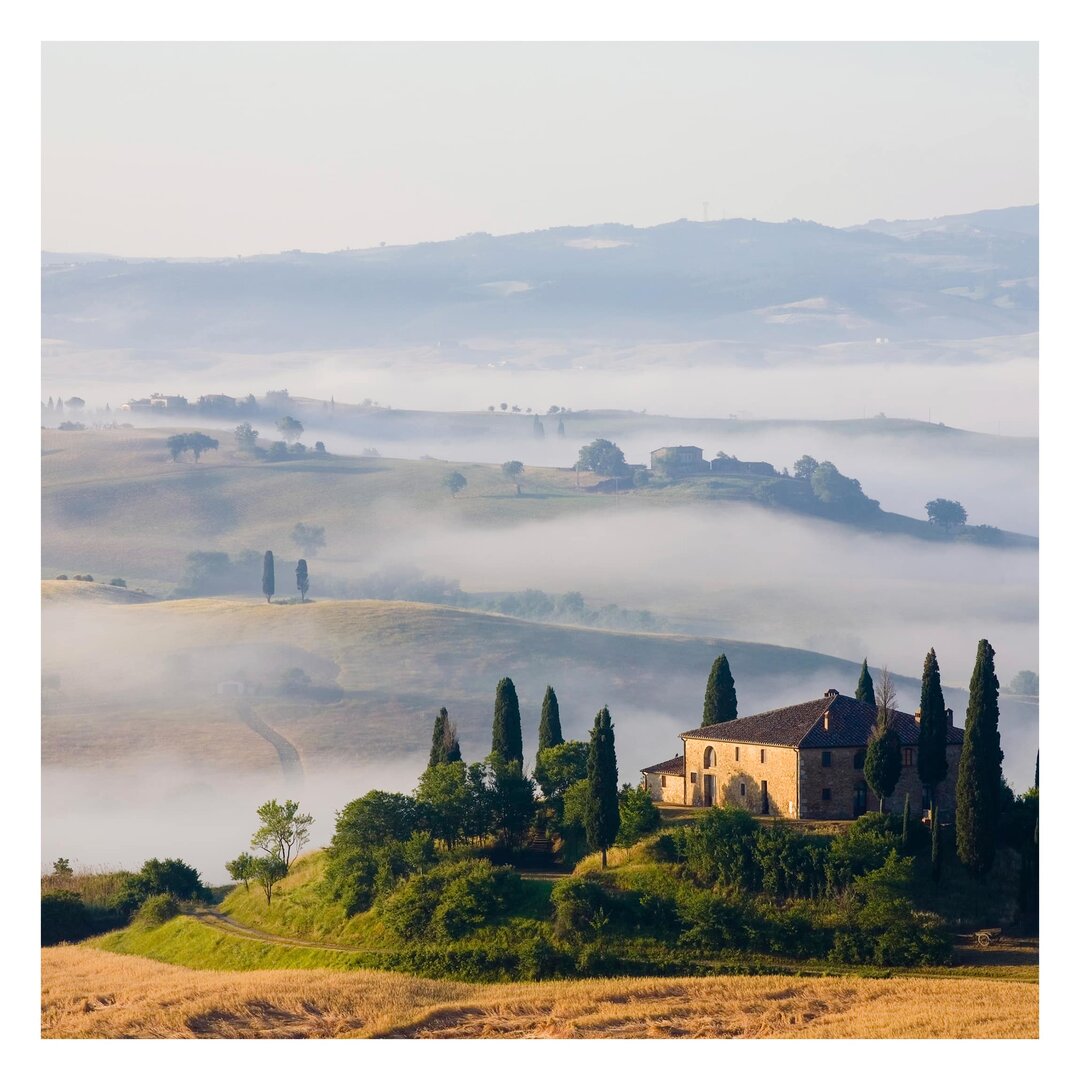 Strukturierte Tapete Estate in Tuscany 3,36 m x 336 cm