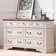 54.9'' W Farmhouse 7 - Drawers Double Dresser