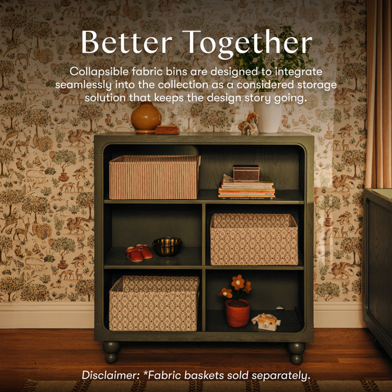 Astre Assembled Bookcase by Nate Berkus, Archival Elm