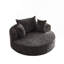 Canapé-lit simple 55 po en mousse de chenille-1570018759