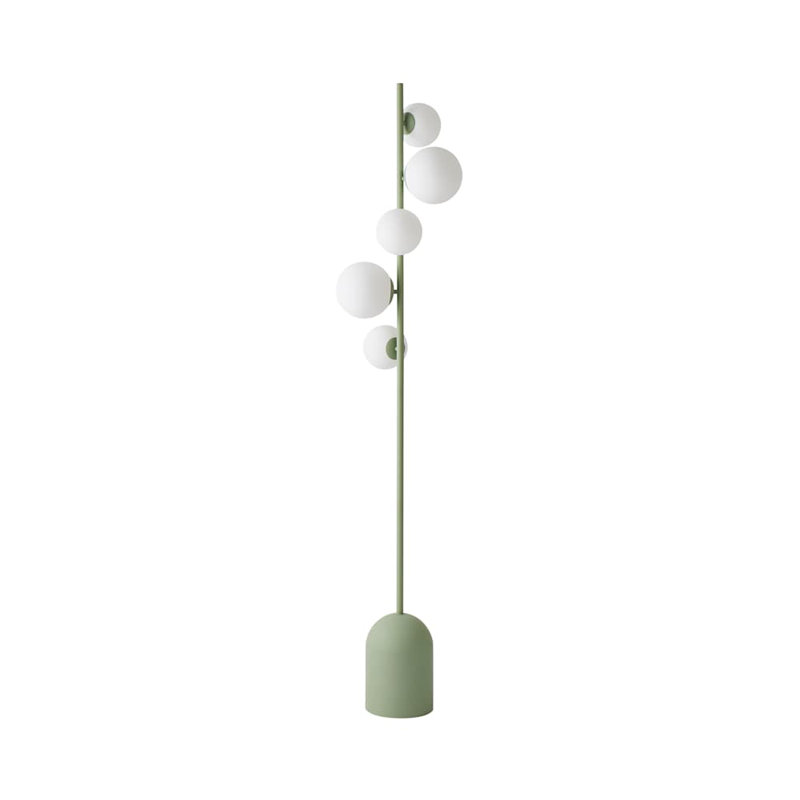 Anisca 165cm Painted Traditional Floor Lamp, Sage