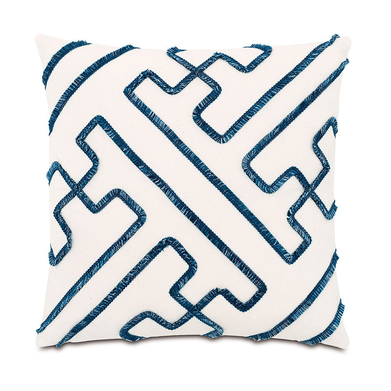 Indira Square Pillow Cover & Insert, Polyester
