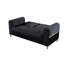 Causeuse convertible en tissu de velours Melody-1503476050