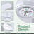 41" Modern 5-blade Flush Mount Indoor Ceiling Fan With Light And Remote/app Control-710461773
