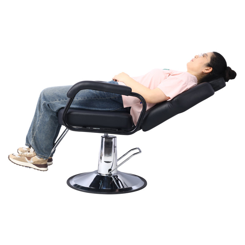 Fauteuil de coiffeur tout usage pour coiffeur pour salon de coiffure, fauteuil de coiffeur hydraulique robuste pour spa