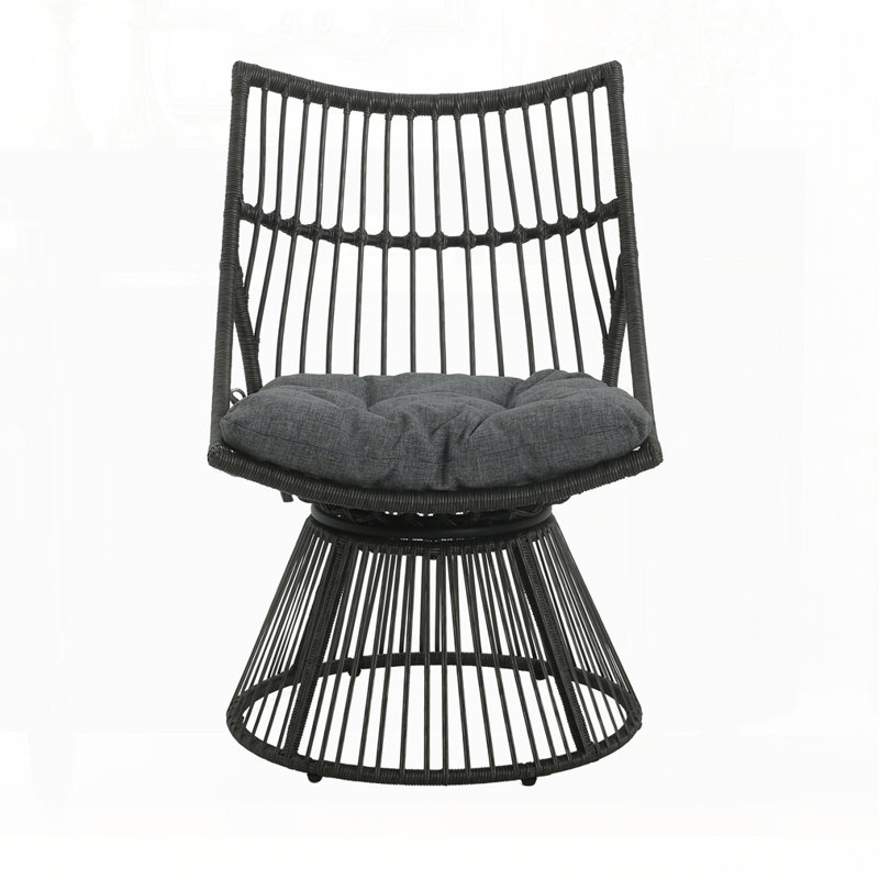 Chaise d'extérieur avec table d'appoint