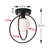 1-Light Globe Flush Mount Light-479066704