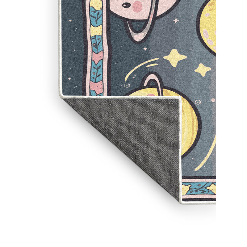 Tapis pour enfant Zoomie, Rectangulaire 2 pi x 3 pi