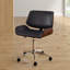 Kimpel Faux Leather Mid-Century Office Chair-1447625251