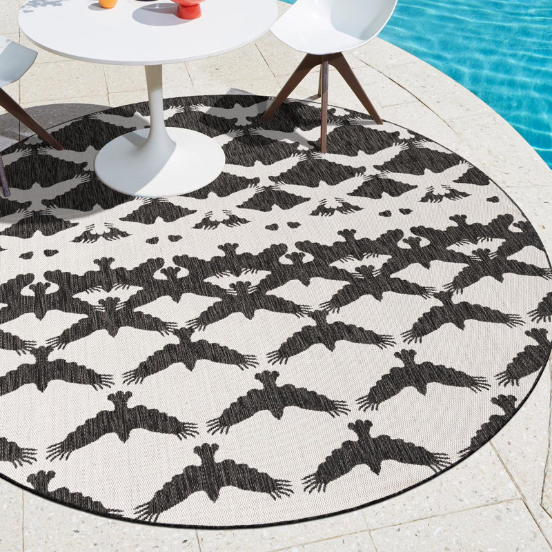 Tapis Axon Hower, Rond 3 pi 1 po