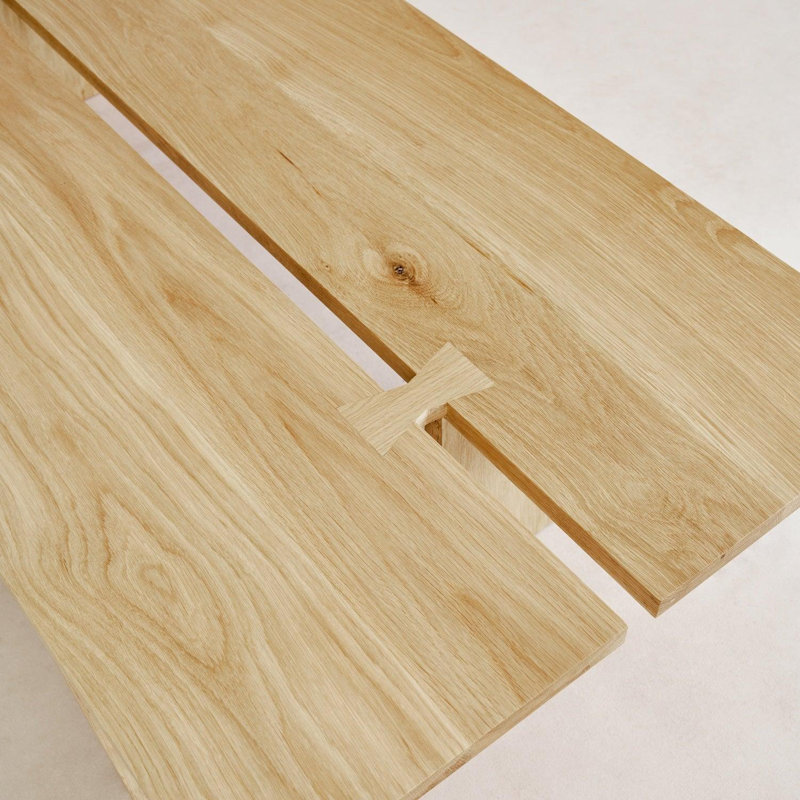 Kyoto Coffee Table, Natural, 13" H x 50" L x 21" W
