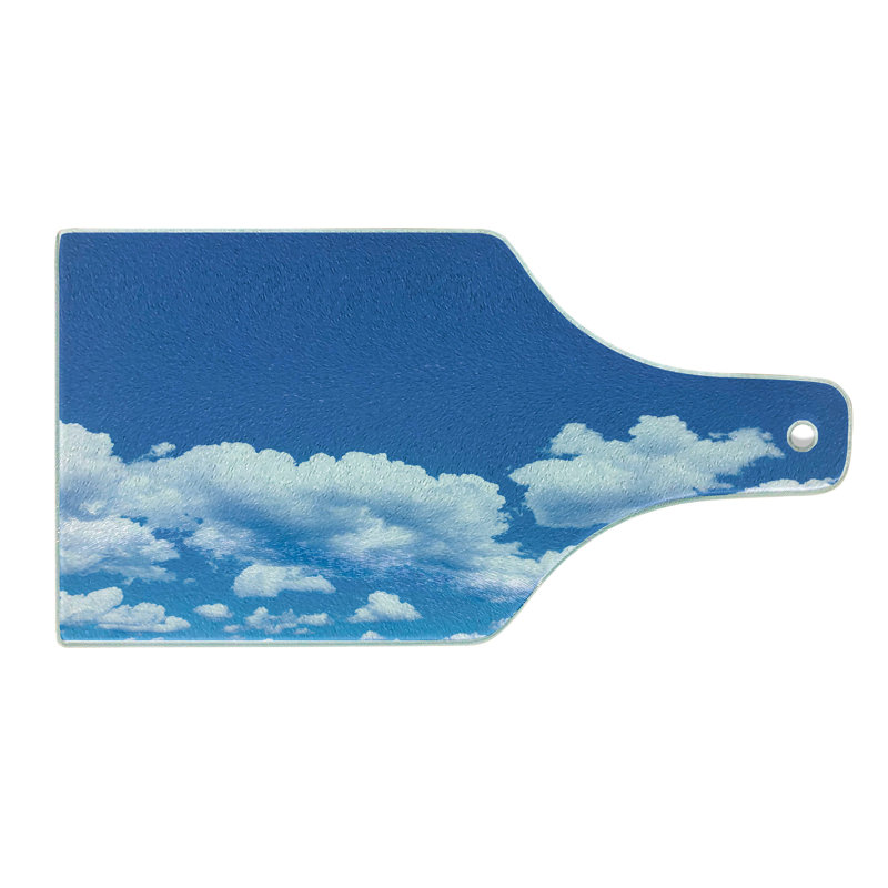 Planche à découper en verre trempé Ambesonne