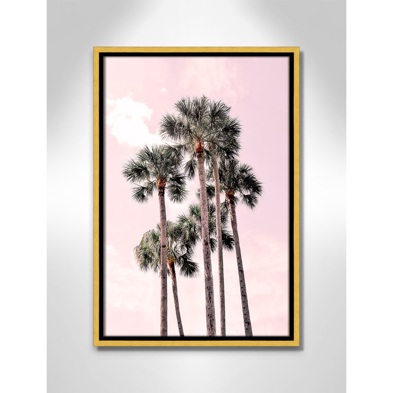 «Pink Tropics» par Natalie Carpentieri, H 19,5 po x l 13,5 po x P 2 po, Or