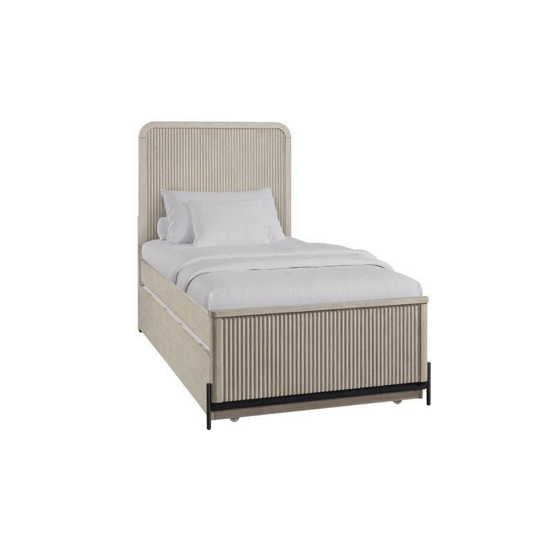 Lit simple au-dessus d'un lit gigogne, Taupe