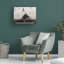 «Wraped Canvas Wall Art - Jeff Poe», art mural «Bronze Flagbearer Statue» pour le salon, la chambre à coucher ou le bureau - 35 x 47