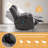 Upholstered Heated Massage Chair-423692567