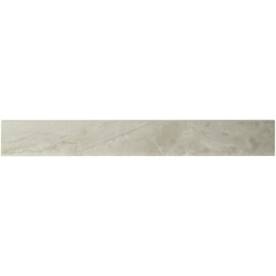 Chiara 3 in. x 24 in. Polished Porcelain Bullnose Tile Trim