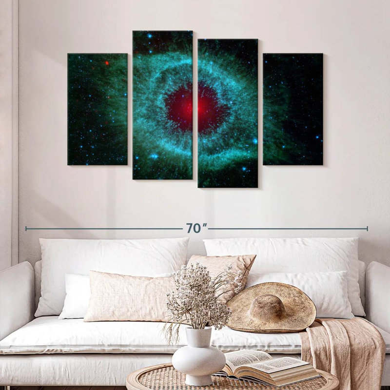Helix Nebula, 32" H x 52" W