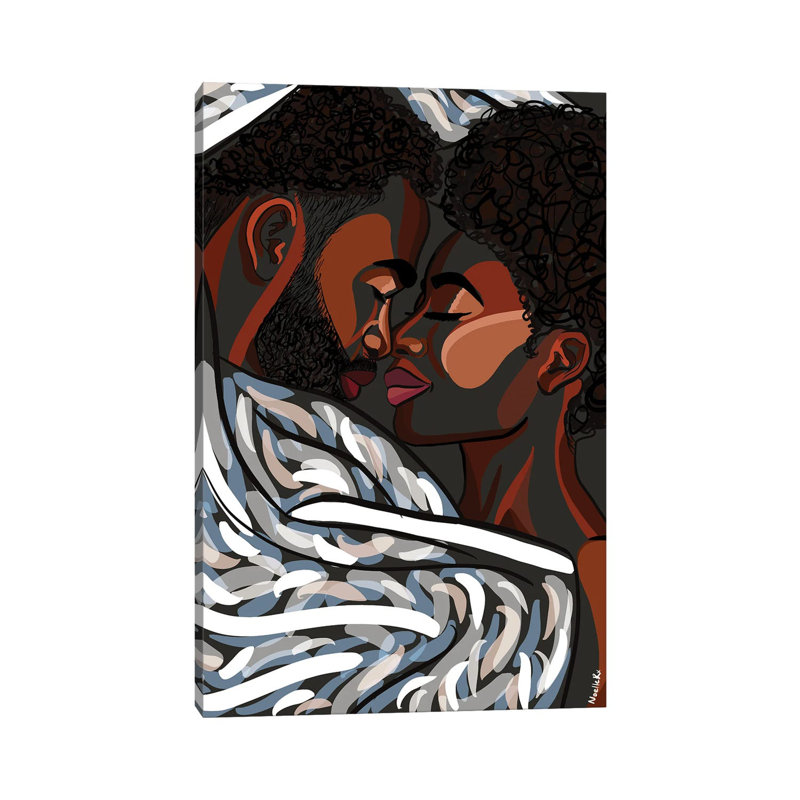 Love In The Dark by NoelleRx - Print on Canvas, Wrapped Canvas, 66.04 cm H x 45.72 cm W x 1.91 cm D