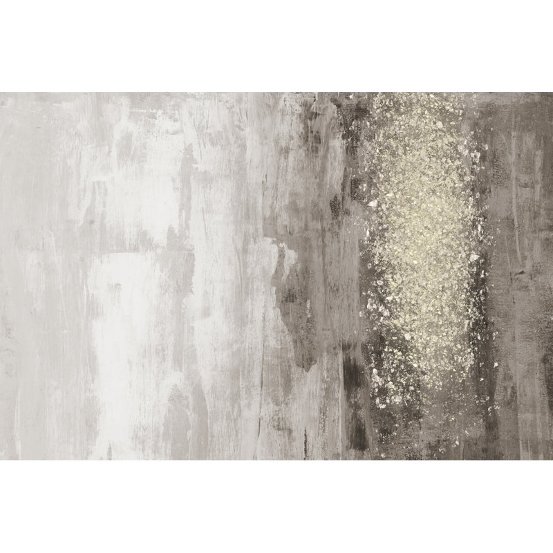 Glitter Rain I by Jennifer Goldberger - Wrapped Canvas Art Prints, 30cm H x 46cm W