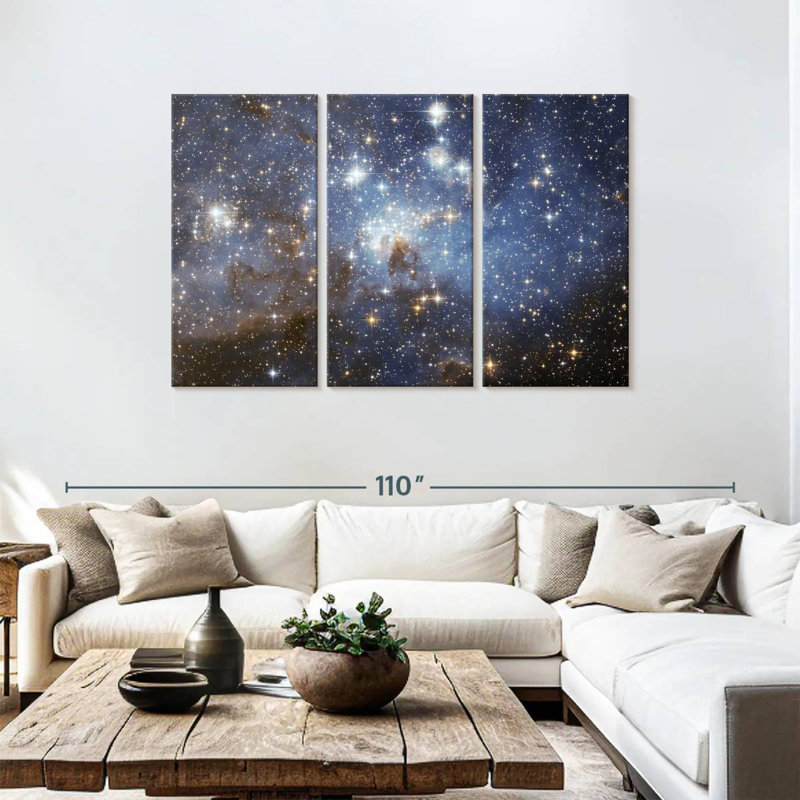 Oberle The Star Platoon, 48" H x 74" W