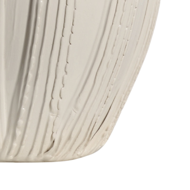 Borghese Table Lamp, Ivory Glaze