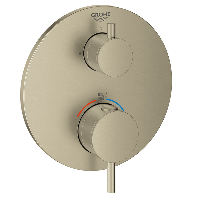 Atrio® New 6.25" x 6.25" Faucet Trim, Brushed Nickel Infinity